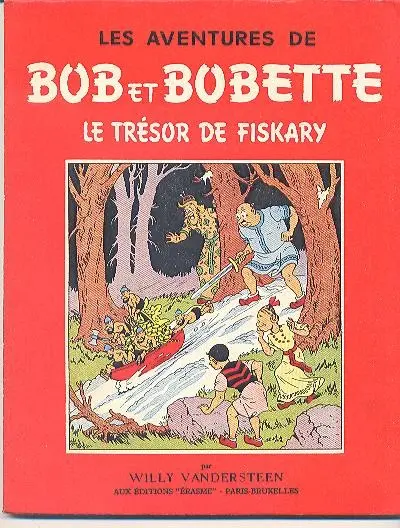 Couverture de l'album Bob et Bobette Tome 7 Le trésor de Fiskary
