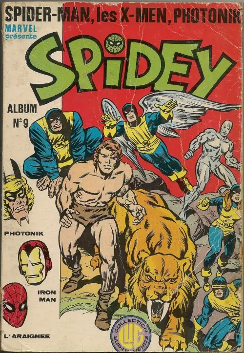 Couverture de l'album Spidey Album N° 9