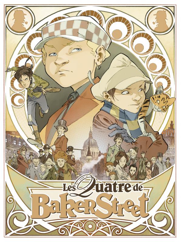 Couverture de l'album Les Quatre de Baker Street