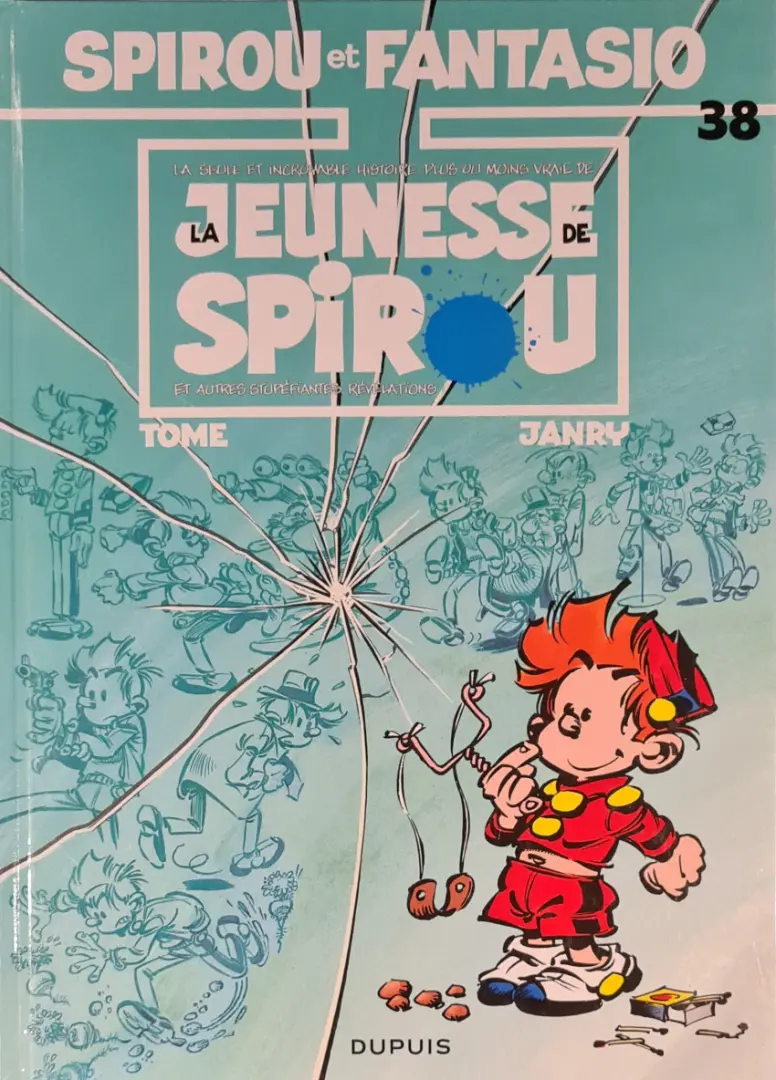 Couverture de l'album Spirou et Fantasio Tome 38 La Jeunesse de Spirou