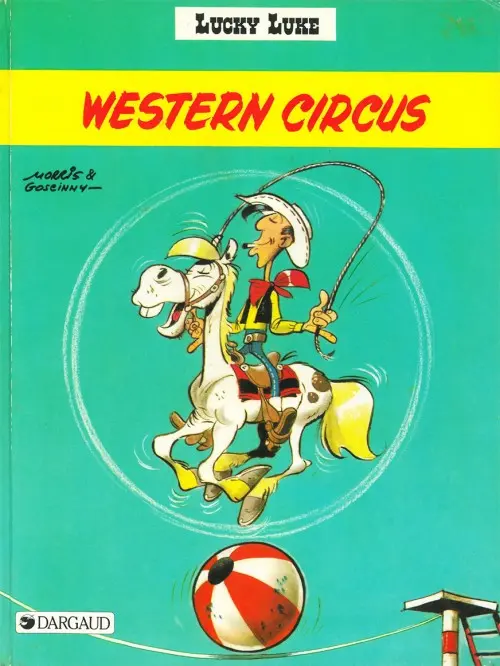 Couverture de l'album Lucky Luke Tome 36 Western Circus