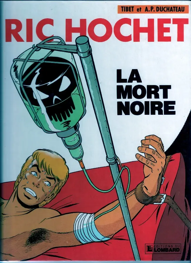 Couverture de l'album Ric Hochet Tome 35 La mort noire