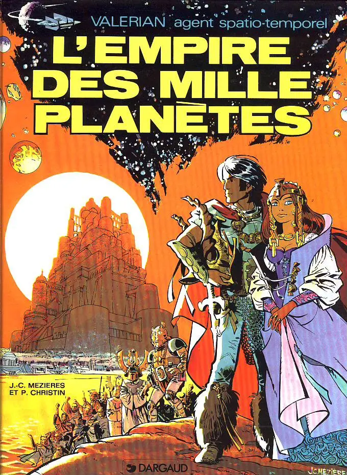 Couverture de l'album Valérian Tome 2 L'empire des milles planètes