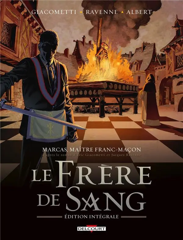 Couverture de l'album Marcas, maître franc-maçon Le frère de sang
