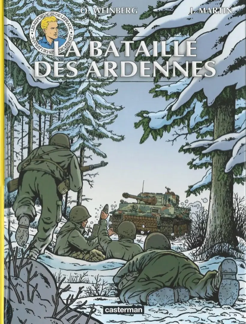 Couverture de l'album Les reportages de Lefranc Tome 6 La Bataille des Ardennes