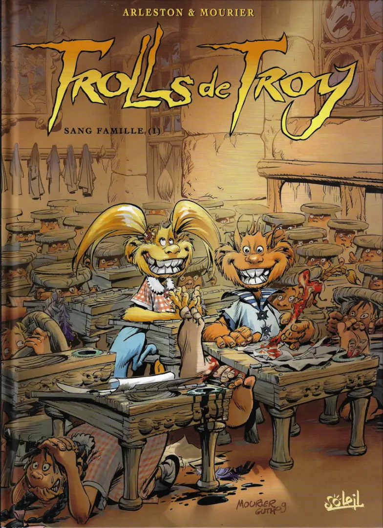 Couverture de l'album Trolls de Troy Tome 12 Sang famille (I)