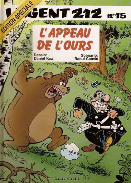 Couverture de l'album L'Agent 212 Tome 15 L'Appeau de l'ours
