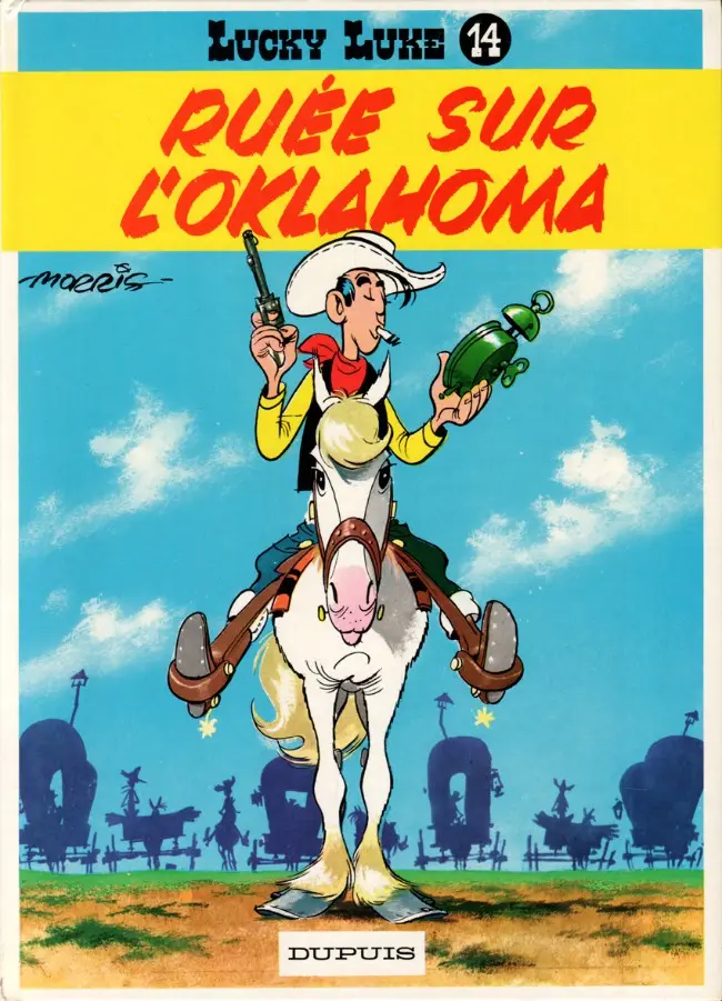 Couverture de l'album Lucky Luke Tome 14 Ruée sur l'Oklahoma