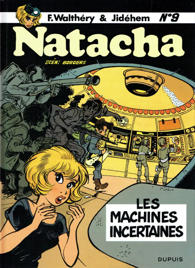 Couverture de l'album Natacha Tome 9 Les machines incertaines