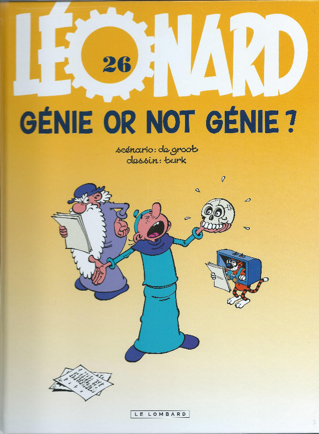 Couverture de l'album Léonard Tome 26 Génie or not génie ?