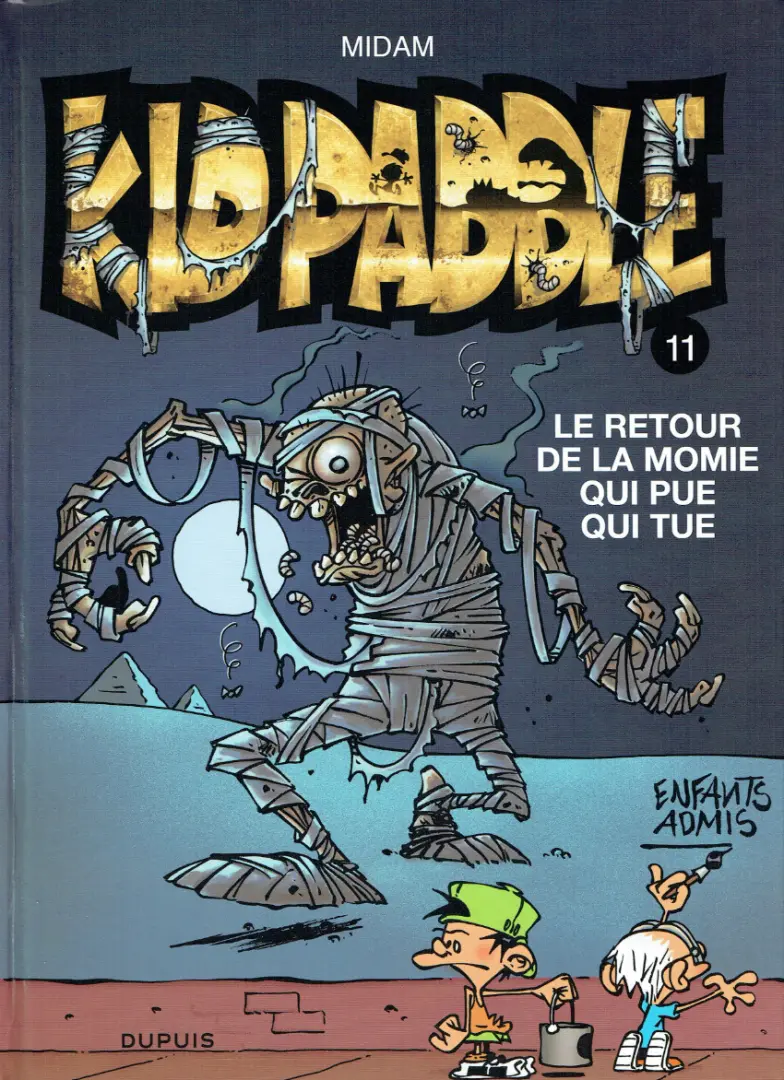 Couverture de l'album Kid Paddle Tome 11 Le retour de la momie qui pue qui tue