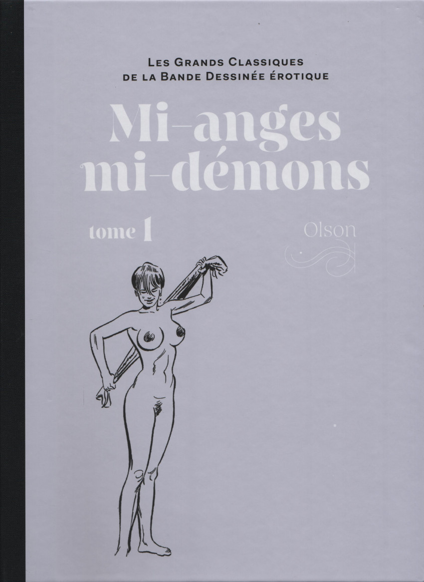 Couverture de l'album Les Grands Classiques de la Bande Dessinée Érotique - La Collection Tome 118 Mi-anges mi-démons