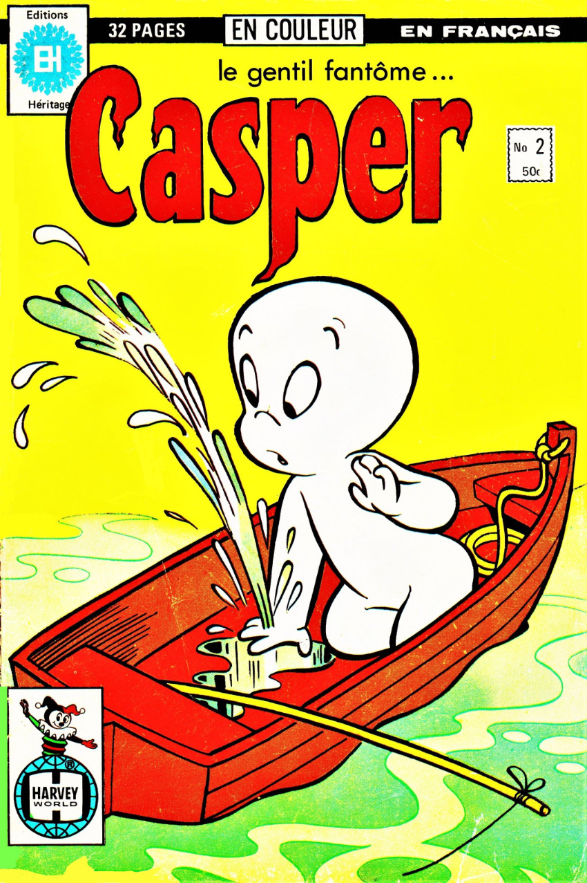 Couverture de l'album Casper (Le gentil fantôme) N° 2 Au pays de la pharmacie