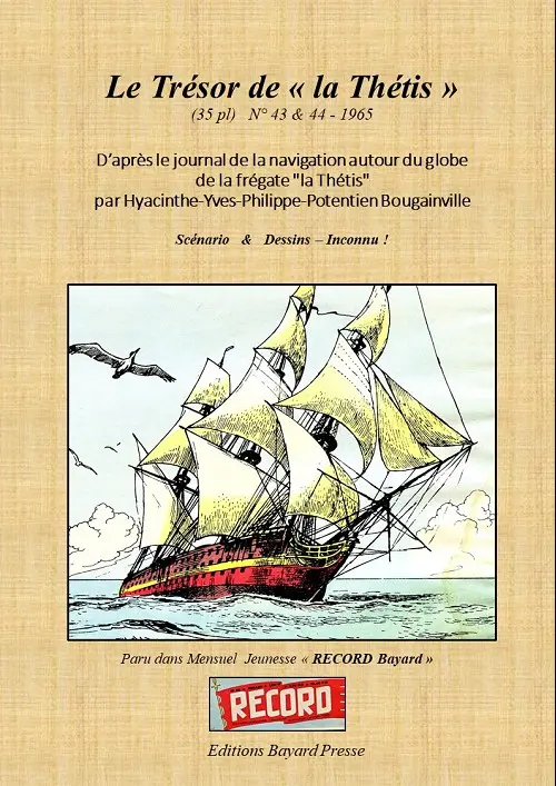 Couverture de l'album Le trésor de « la Thétis »