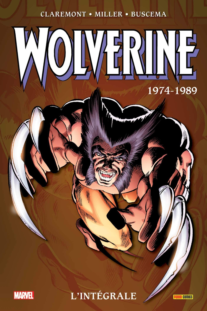 Couverture de l'album Wolverine - L'Intégrale Tome 1 1974-1989