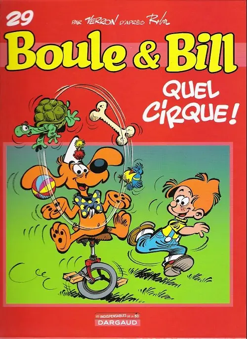 Couverture de l'album Boule & Bill Tome 29 Quel cirque !