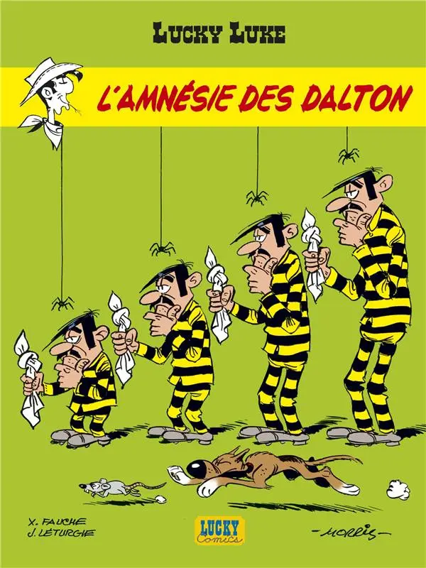 Couverture de l'album Lucky Luke Tome 60 L'amnésie des Dalton