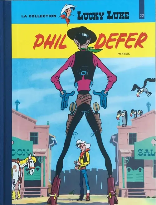 Couverture de l'album Lucky Luke La collection Tome 22 Phil Defer