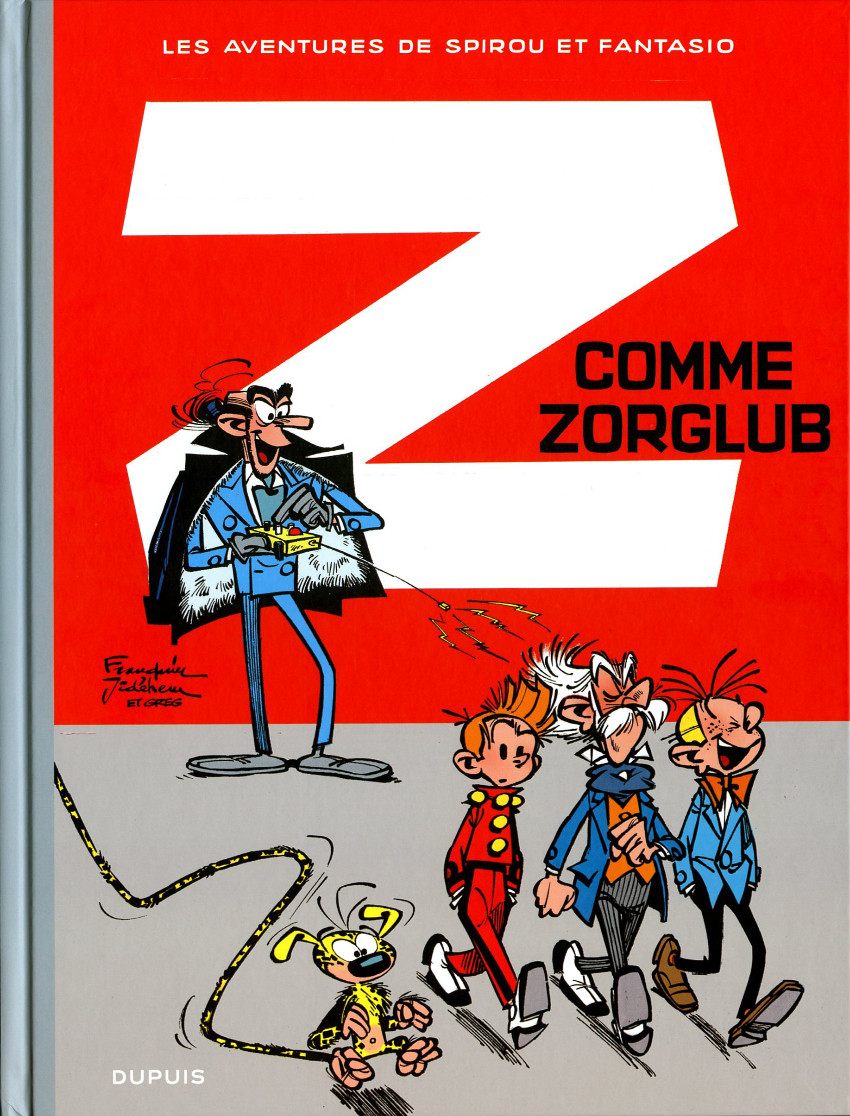 Couverture de l'album Spirou et Fantasio Tome 15 Z comme Zorglub