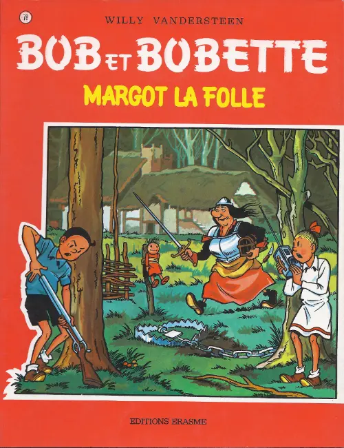 Couverture de l'album Bob et Bobette Tome 78 Margot la folle