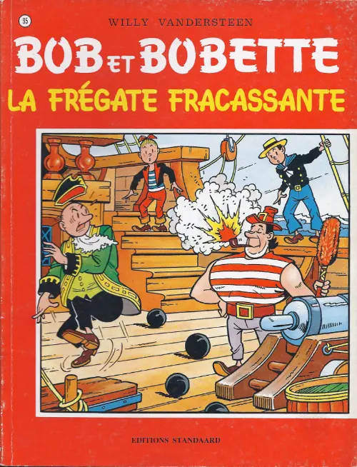 Couverture de l'album Bob et Bobette Tome 95 La frégate fracassante