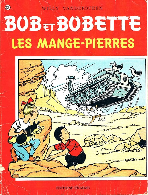 Couverture de l'album Bob et Bobette Tome 130 Les mange-pierres