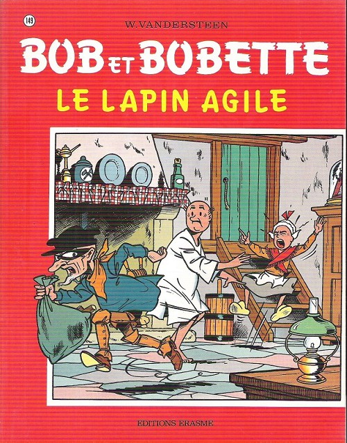 Couverture de l'album Bob et Bobette Tome 149 Le lapin agile