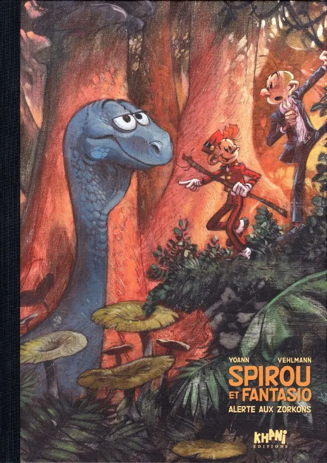 Couverture de l'album Spirou et Fantasio Tome 51 Alerte aux Zorkons
