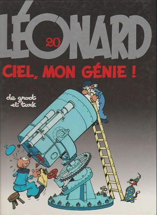 Couverture de l'album Léonard Tome 20 Ciel, mon génie !