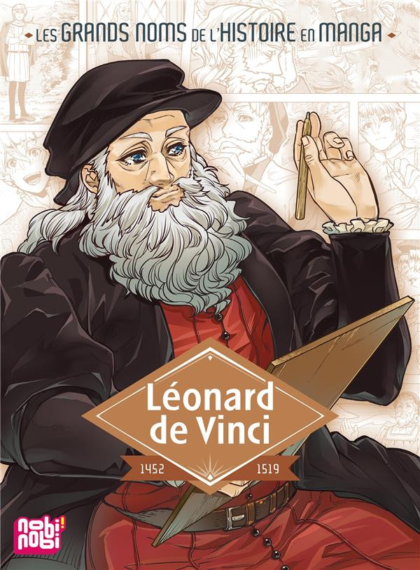 Couverture de l'album Léonard de Vinci 1452-1519