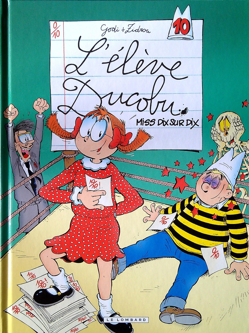 Couverture de l'album L'Élève Ducobu Tome 10 Miss Dix sur Dix