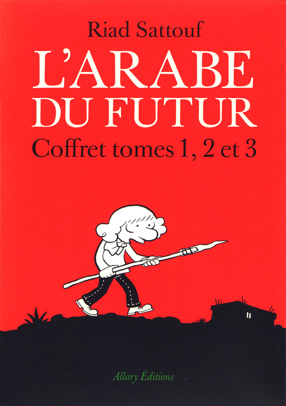 Couverture de l'album L'Arabe du futur Coffret tome 1,2 et 3