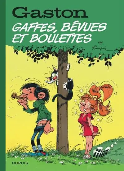 Couverture de l'album Gaston Tome 16 Gaffes, bévues et boulettes