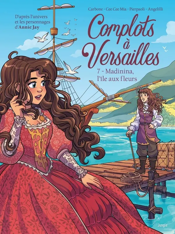 Couverture de l'album Complots à Versailles Tome 7 Madinina