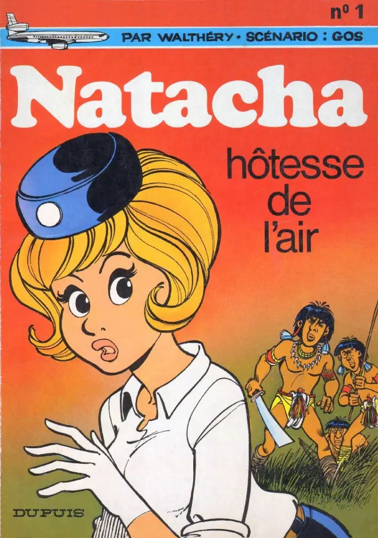 Couverture de l'album Natacha Tome 1 Hôtesse de l'air