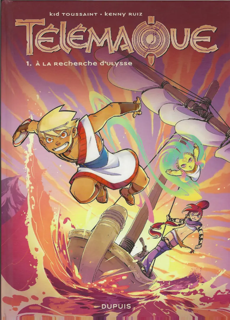 Couverture de l'album Télémaque Tome 1 À la recherche d'Ulysse