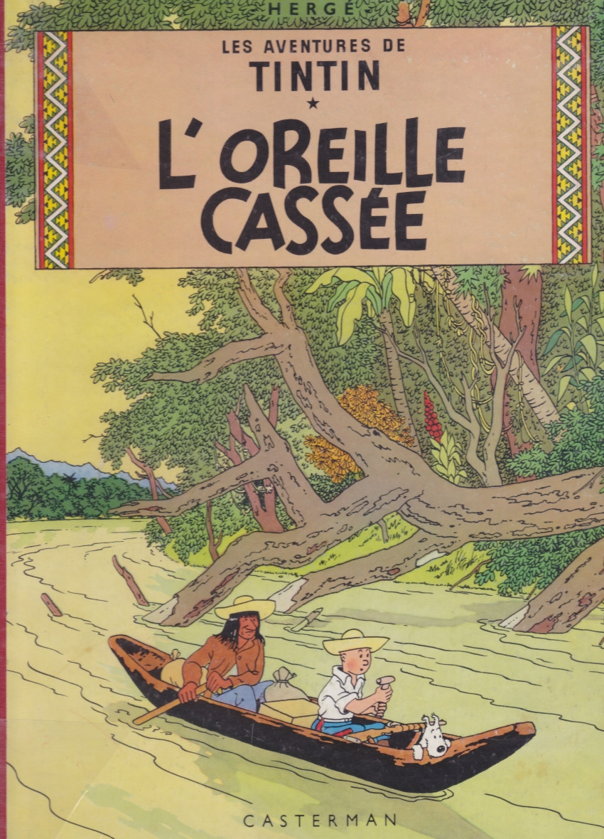 Couverture de l'album Tintin Tome 6 L'oreille cassée