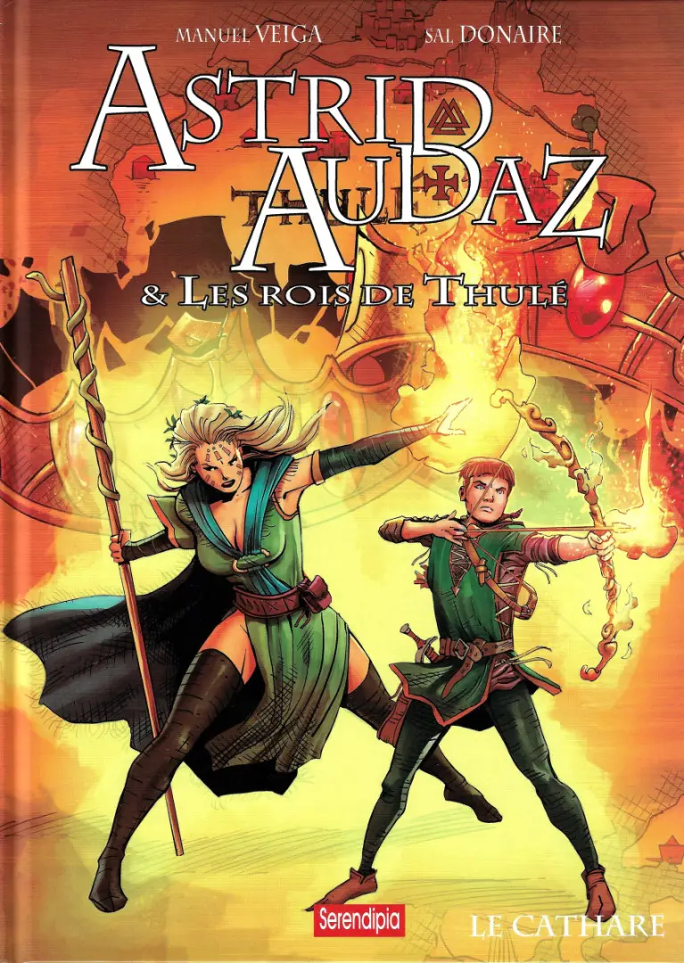 Couverture de l'album Astrid & Audaz et les rois de Thulé Tome 3 Le Cathare