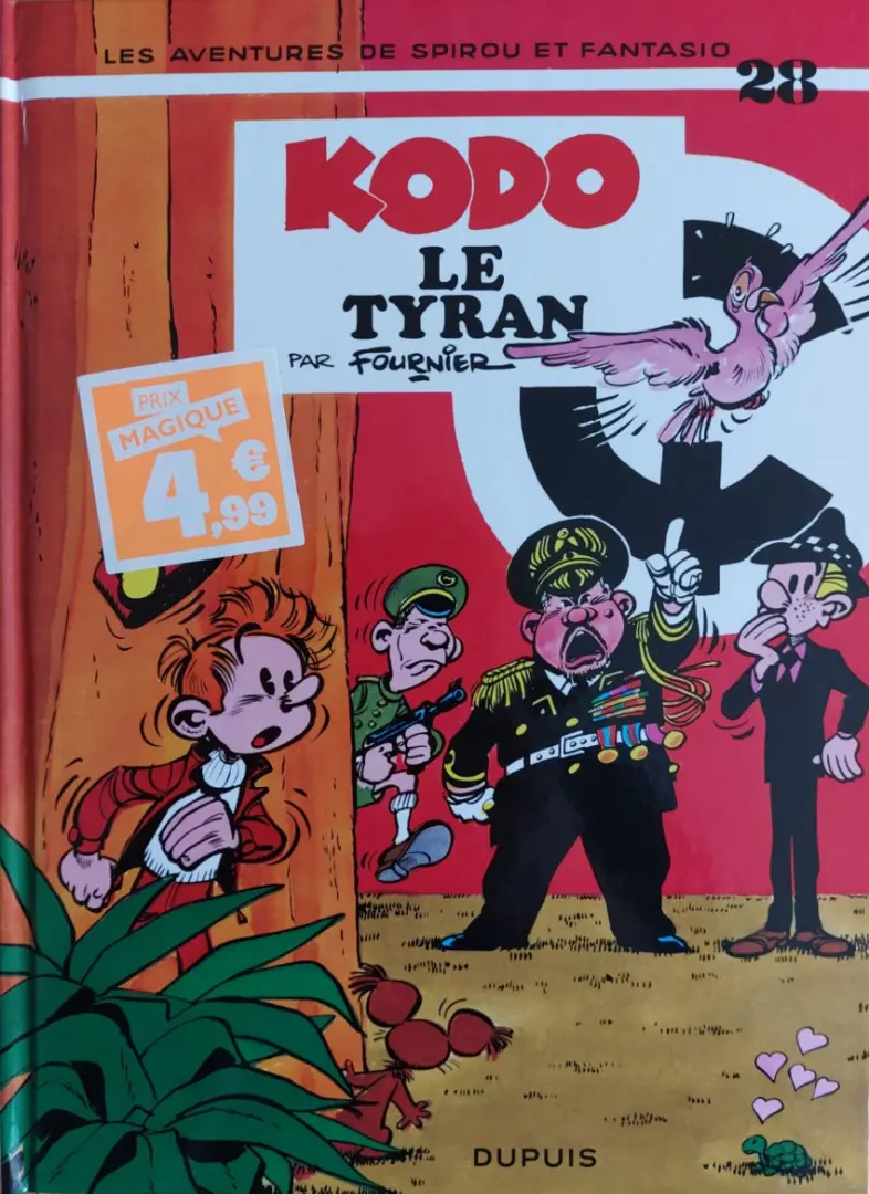 Couverture de l'album Spirou et Fantasio Tome 28 Kodo le tyran