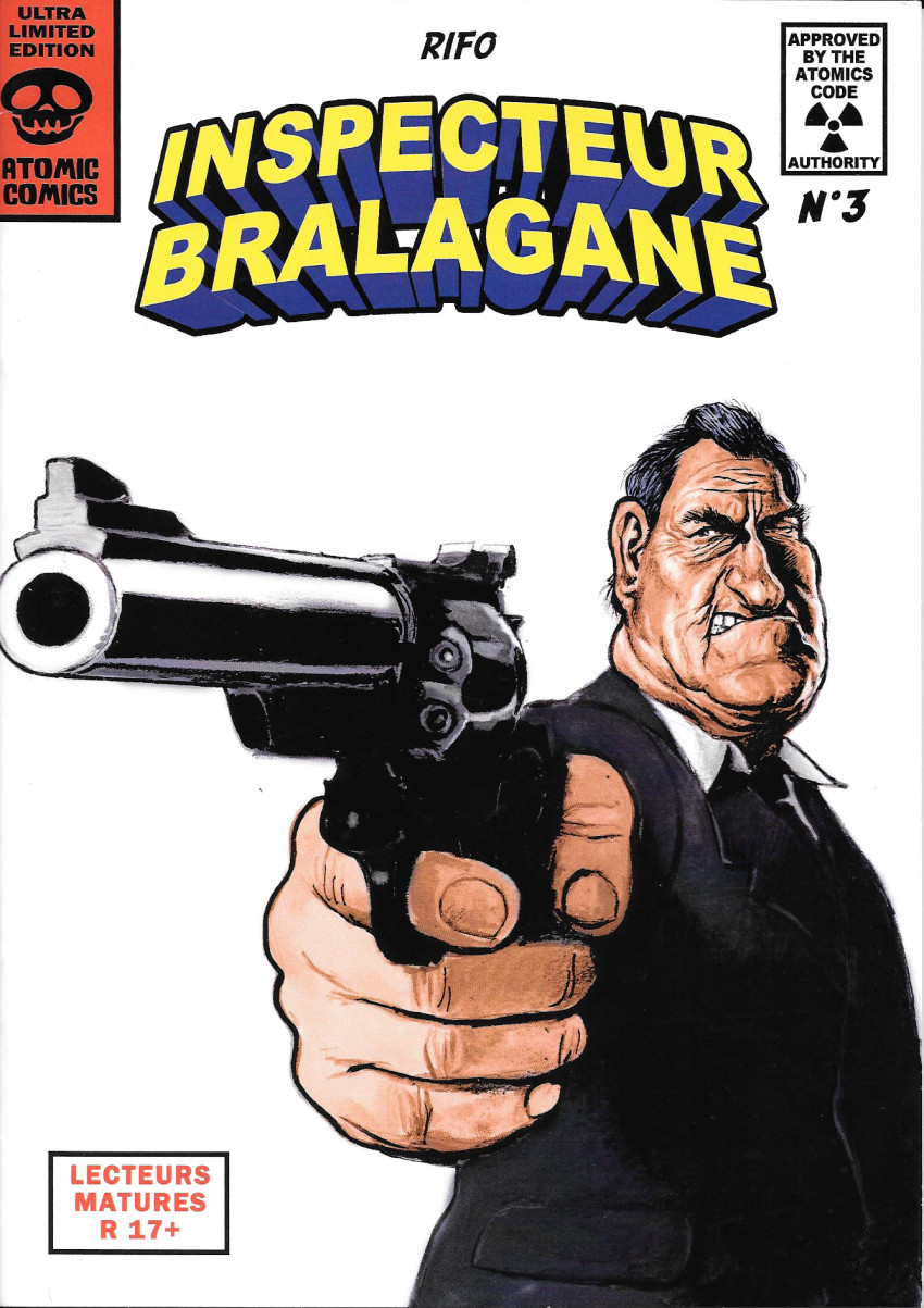 Couverture de l'album Atomic Comics 3 Inspecteur Bralagane