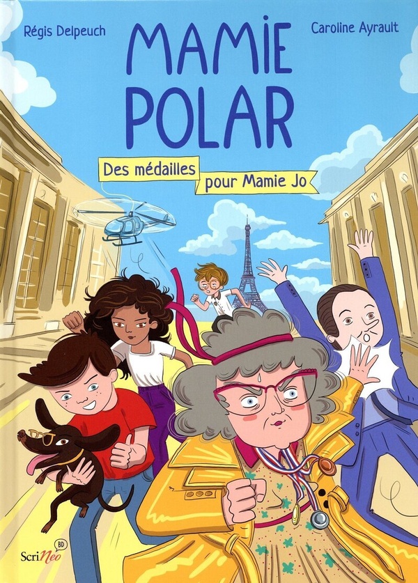 Couverture de l'album Mamie Polar Des médailles pour Mamie Jo