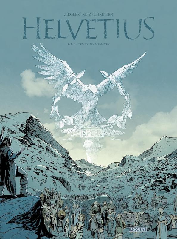 Couverture de l'album Helvétius 1/3 Le temps des menaces