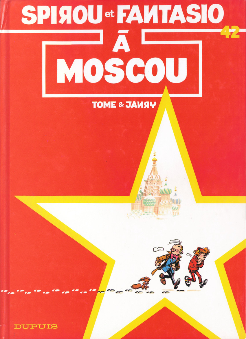 Couverture de l'album Spirou et Fantasio Tome 42 Spirou à Moscou