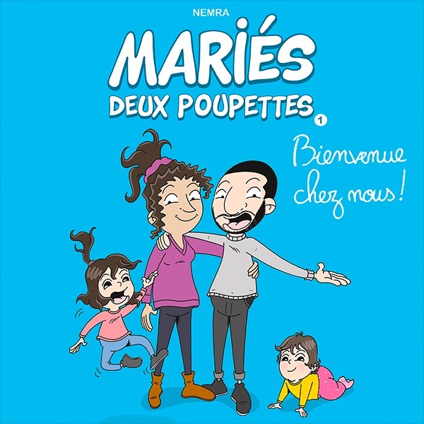 Couverture de l'album Mariés deux poupettes 1 Bienvenue chez nous !