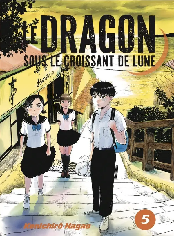 Couverture de l'album Le dragon sous le croissant de lune 5