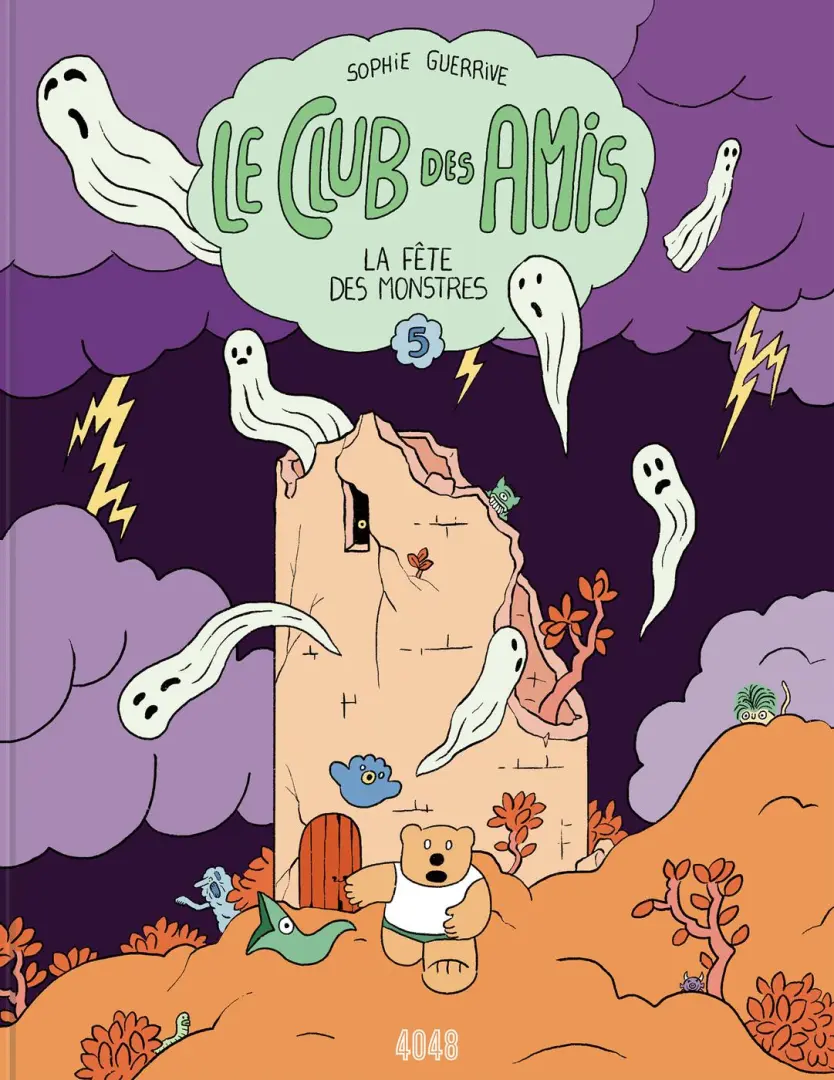 Couverture de l'album Le club des amis 5 La Fête des monstres