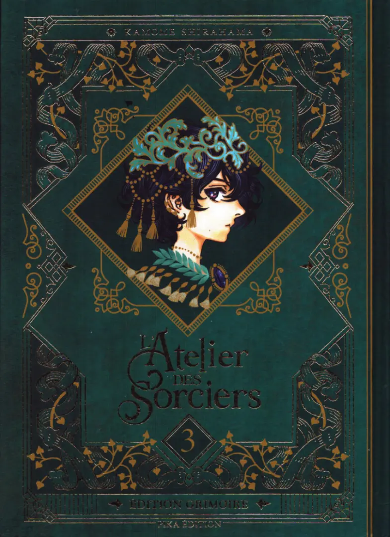Couverture de l'album L'Atelier des sorciers Edition Grimoire 3