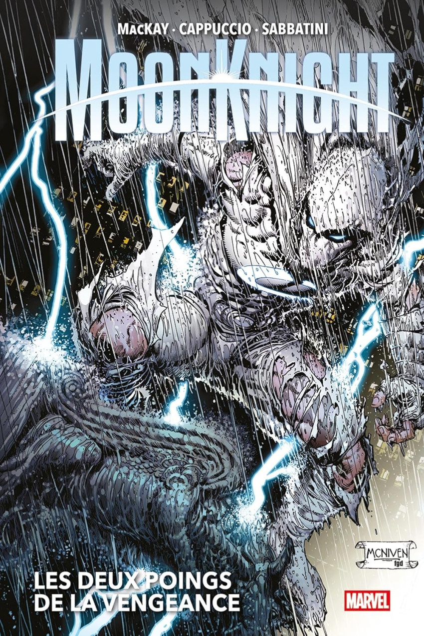 Couverture de l'album Moon Knight Les Deux Poings de la vengeance