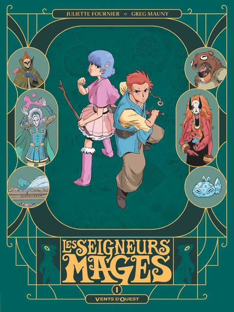 Couverture de l'album Les Seigneurs Mages 1