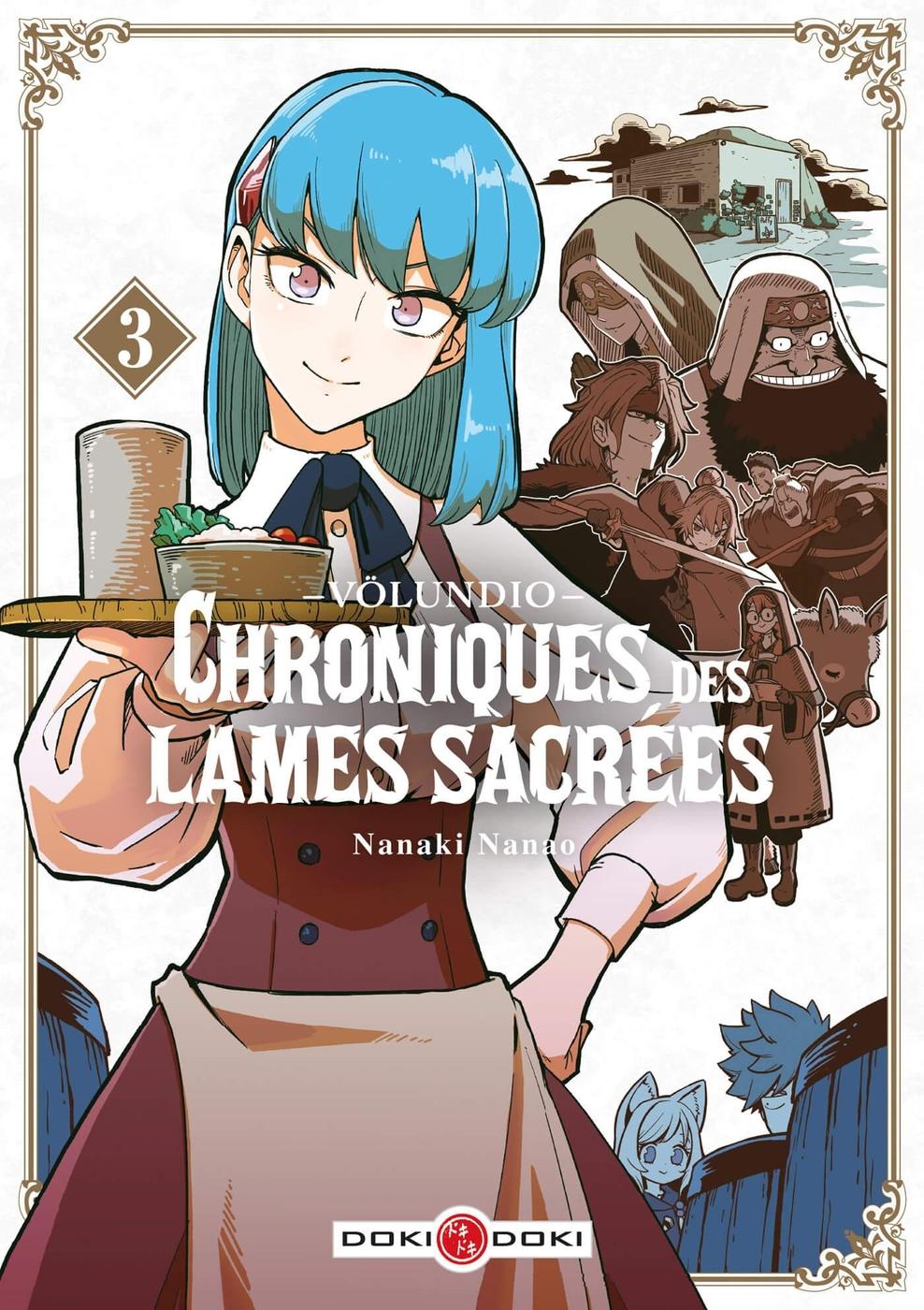 Couverture de l'album Völundio - Chroniques des Lames Sacrées 3
